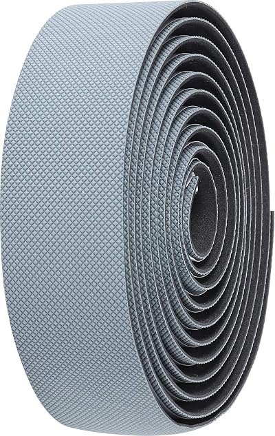 BBB Gravel Ribbon BHT-16 Grey Bike Handlebar Tape with Plugs 200 cm