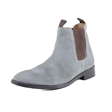 grey suede shoes