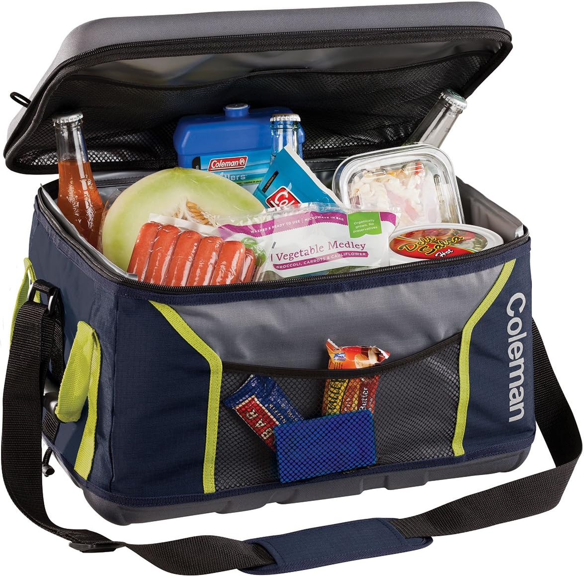 Super Saturday Coleman Sport 45 Can Collapsible Soft Cooler Yellow Blue Boxing Day 2019 Cheap