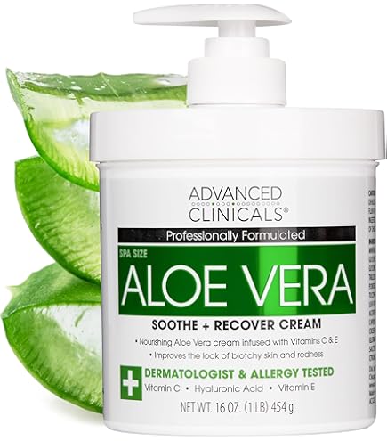 Amazon.com : Triple Lanolin Aloe Vera Soothing Lotion (20 Fl Oz)   Professional Aloe & Lanolin Moisturizer for All Skin Types  Deeply  Hydrating Hand and Body Lotion  Non-Greasy & Fast-Absorbing :