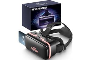 FEEBZ 3D VR Headset for Kids 2.0 - for iPhone & Android Phones | with 3D VR Videos & Apps Links | Virtual Reality Goggles Set for Beginners