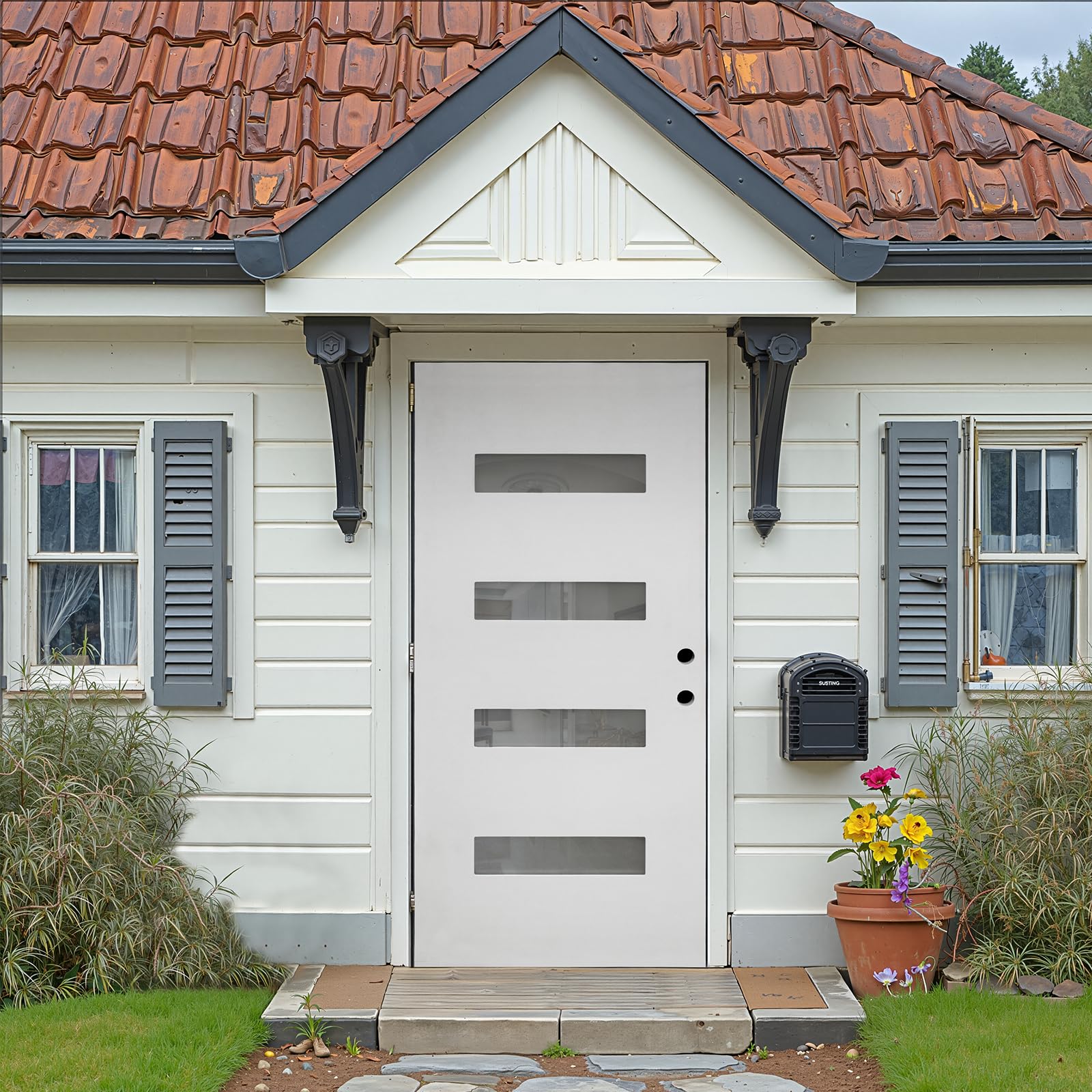 Photo 1 of **frame not door
SIMILAR TOCasaphoria 36" x 80" Fiberglass Entry Door with 4-9/16" Vinyl Frame,Left Hand Inswing Exterior Door with Brickmould,Contemporary Wooden Grain Knock-Down Front Door for Home Entrance, White