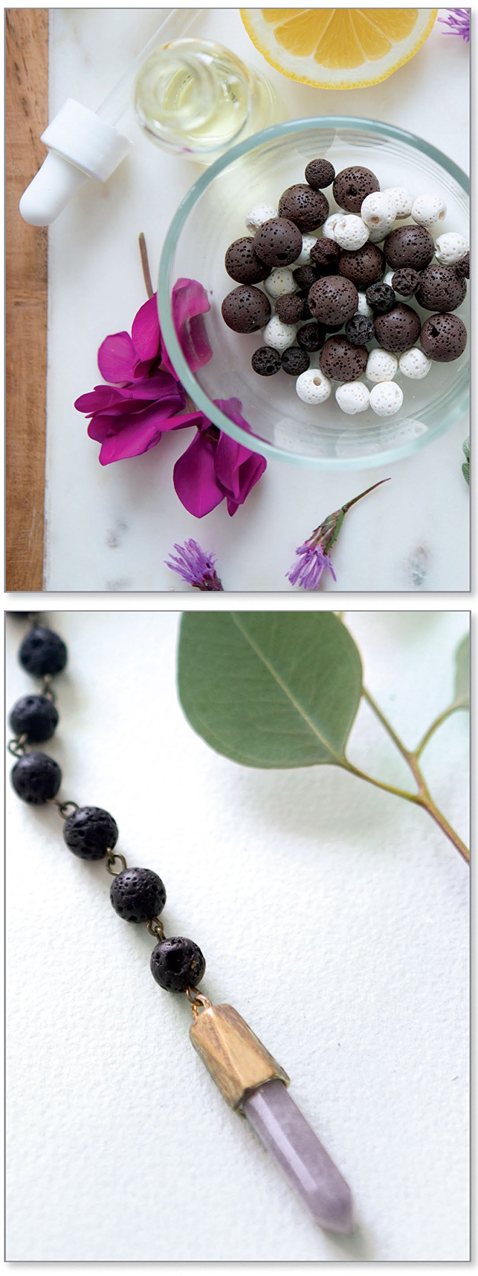 Aromatherapy Jewelry with Lava Beads: 15 Scent-sational Designs for Diffuser  Necklaces, Bracelets and Earings: Lori Wenger: 9781464772566: Amazon.com:  Books