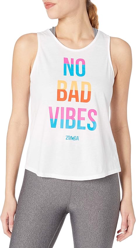 Zumba Fitness® Womens Sexy Open Back Breathable Workout Tank Top ...