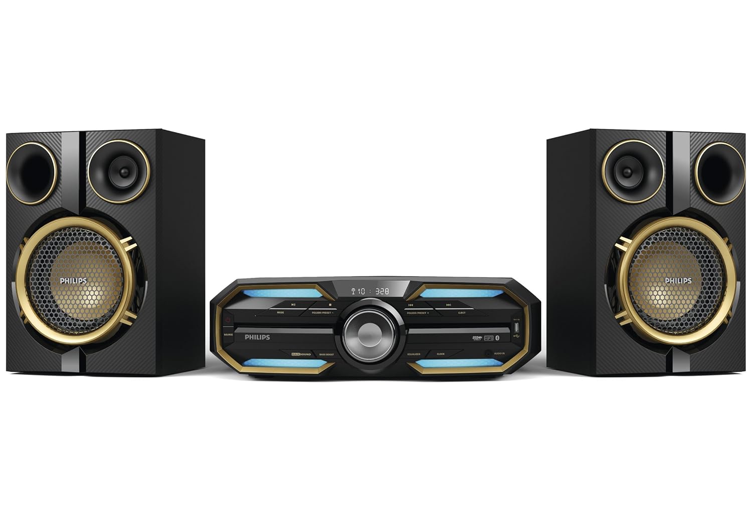 Philips FX Microcadena Hi Fi con Bluetooth y NFC MP MP CD