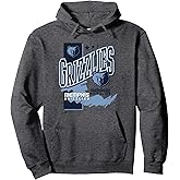 NBA Official Memphis Grizzlies Barred Player Hunger Pullover Hoodie