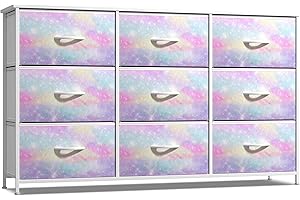 Sorbus Kids Dresser with 9 Drawers - Storage Unit Organizer Chest for Clothes - Bedroom, Kids Room, Nursery, & Closet