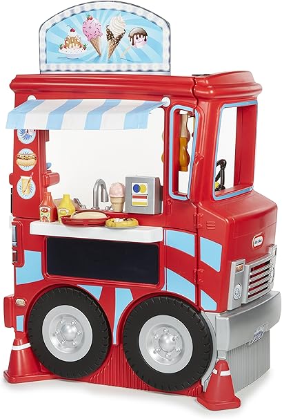 Little Tikes 2 In 1 Food Truck Deluxe Role Play