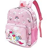 POWOFUN13 inch Kids Toddler Preschool Travel Backpack Cute Cartoon Backpack For Girls Boys Baby