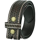 Gelante Genuine Full Grain Leather Belt Strap without Belt Buckle
