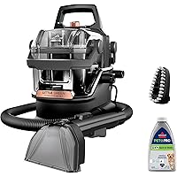 BISSELL Little Green HydroSteam Multi-Purpose Portable Carpet and Upholstery Cleaner, Car and Auto Detailer, 3618B