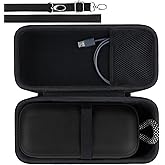Lebakort Storage Case Compatible with Bose SoundLink Plus Portable Speaker (Black Case)