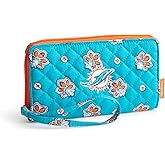 Vera Bradley Collegiate Front Zip Wristlet with RFID Protection