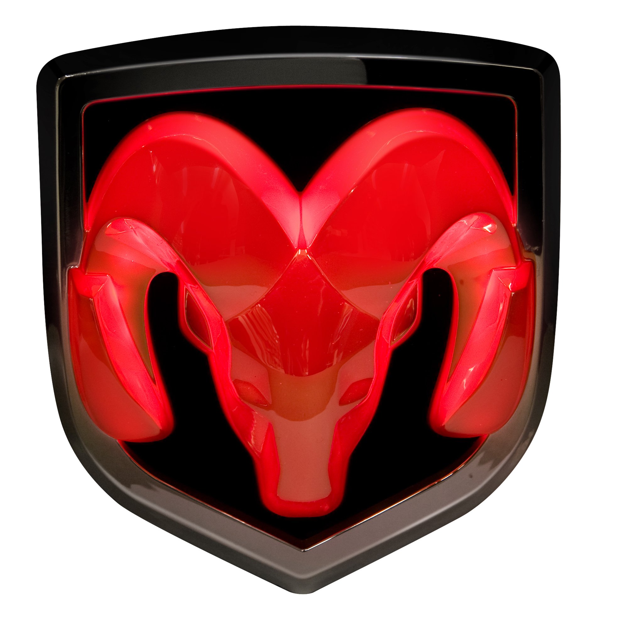 Reese Towpower 86066 Licensed LED Hitch Light Cover with Dodge Ram Logo