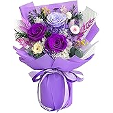 Vrioca Valentines Day Gifts for Her, Flowers for Delivery, Preserved Flowers Bouquets, Birthday Gifts for Women Mom