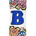 ART ESCUDELLERS House Letters 6 inch. Handpainted Ceramic Tiles for Signs, Addresses and Names. Address Numbers and Letters. Style: Rustic. Color: Letter 'B'. Size: 5.71 x 2.76 inches