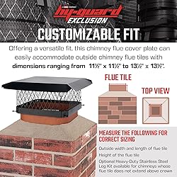 HY-GUARD Galvanized Steel Chimney Cover - HY-C