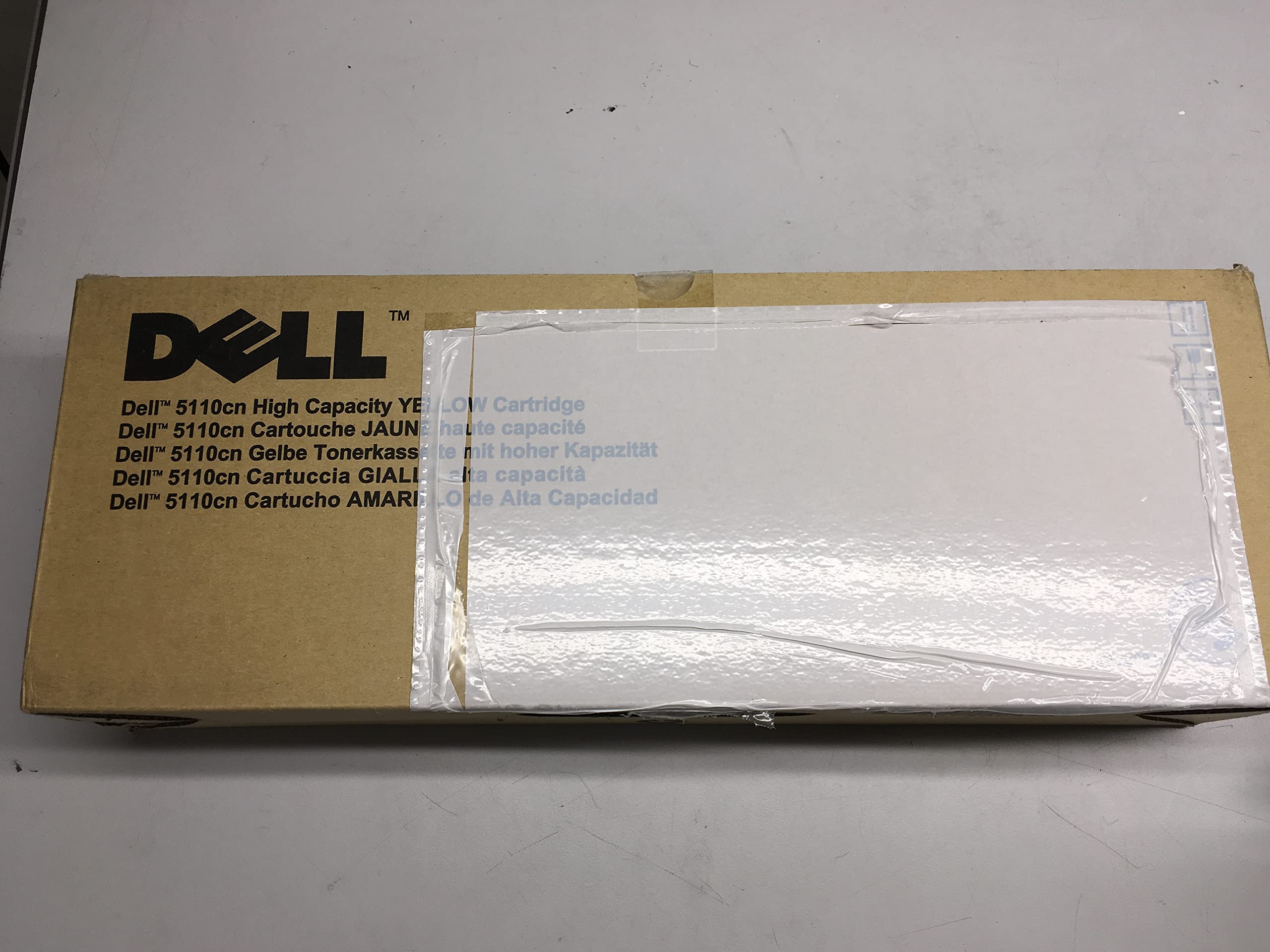 Dell 5110cn Yellow Toner Cartridge - 12000 Pages