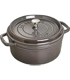STAUB LA COCOTTE グレー 両手鍋　27cm STAUB LA COCOTTE グレー 両手鍋 27cm Amazon.com: STAUB 40509