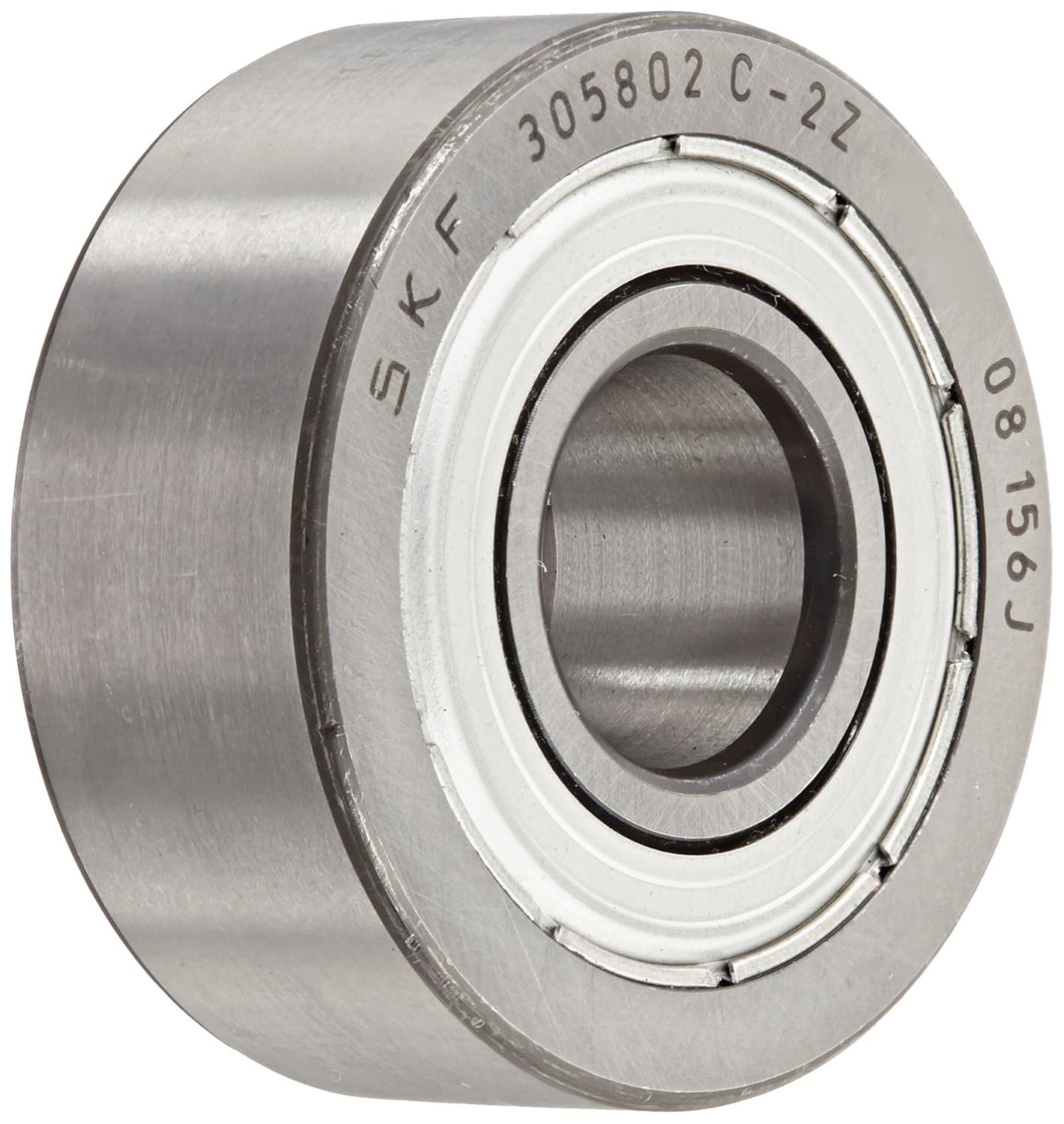SKF 305802 C2Z Angular Contact Radial Ball Bearing, steel Amazon.co