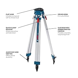 BOSCH BT160 Aluminum Tripod with Adjustabe Legs