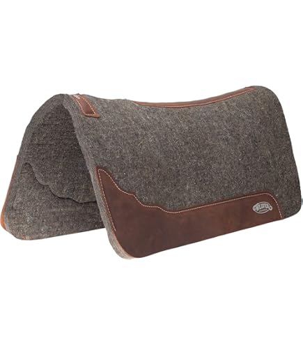 Tapis De Selle Western En Laine De Nouvelle-Zélande – 34 X 21 Pouces – Neuf