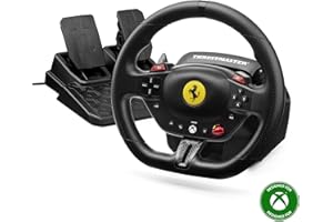 Thrustmaster T98 Ferrari 296 GTS Racing Wheel and Pedal Set (compatible with XBOX Series X|S, PC)