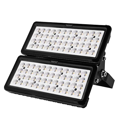 Viugreum 100W Aussenbeleuchtung, Superhell Led Strahler Außen, 10000LM, Neueste IP67 Wasserdicht Außenbeleuchtung für Garten,