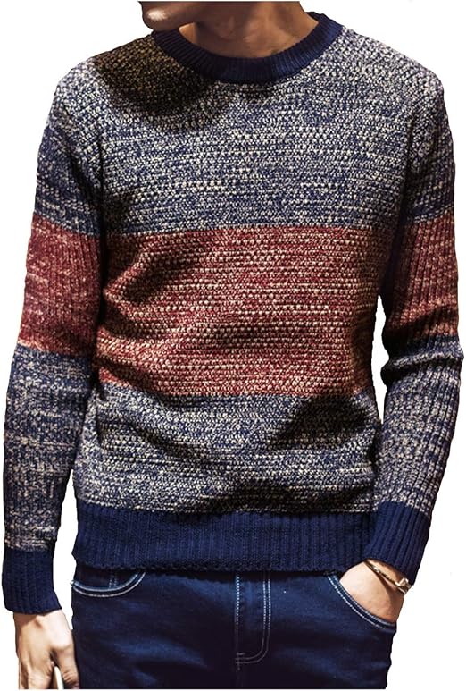 Amazon シャロン グラニコ メンズ ニット 長袖 トップス 3色