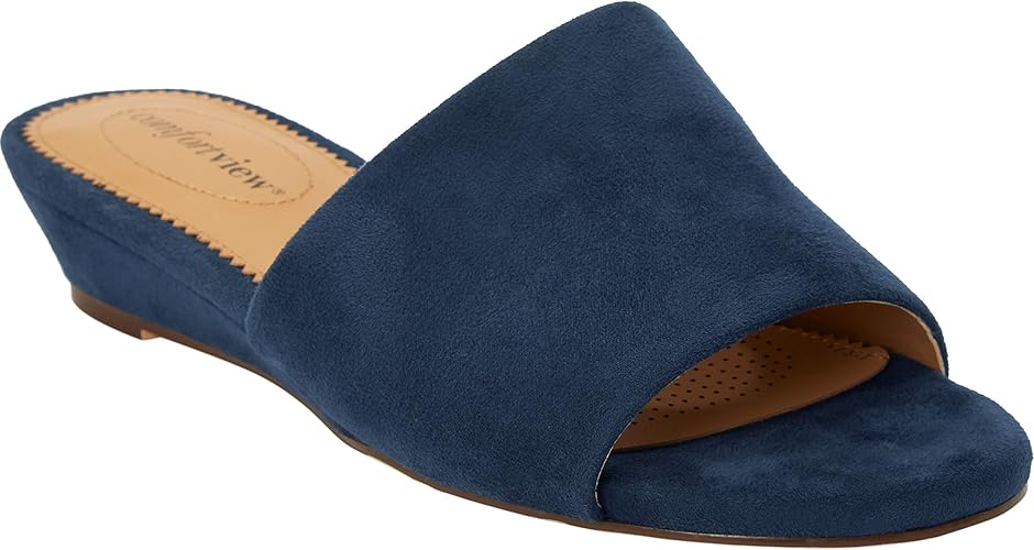 wide width mules for women