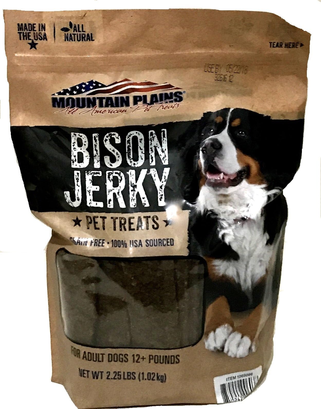 Mountain Plains All American Pet Treats Bison Jerky
