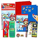 Mario School Supplies Value Pack - 9 Pc Bundle with