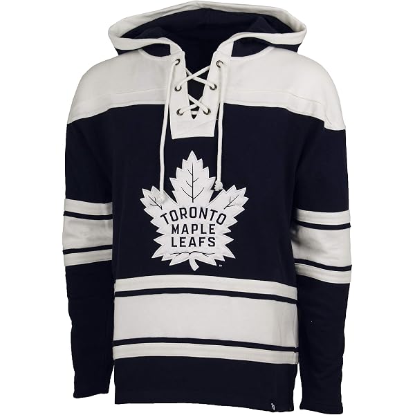 Men's Toronto Maple Leafs '47 Brand Heavyweight Jersey NHLLacer Hoodie  (X-Large) : Amazon.ca: Sports u0026 Outdoors