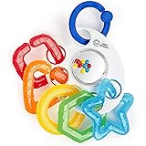 Baby Einstein Shake Rattle & Soothe Take-Along Textured Teether Toy - Bpa Free Ages Newborn +, Multi