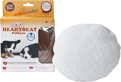 Mothers Comfort Heartbeatpillow Coussin Pour Chien Chocolat