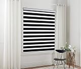 Taiyuhomes Day Night Zebra Roller Blind 50x150cm Aluminium Cassette view 2