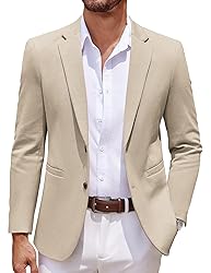 COOFANDY Mens Suit Blazer Classic Fit Casual