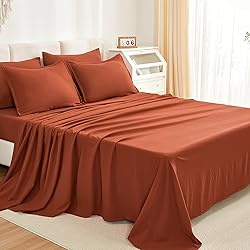 Litanika Burnt Orange Comforter California King
