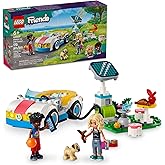 LEGO Friends Electric Car and Charger Building Toy for Kids, Role Play Toy, Adventure Toy, Includes Mini-Doll Characters Nova