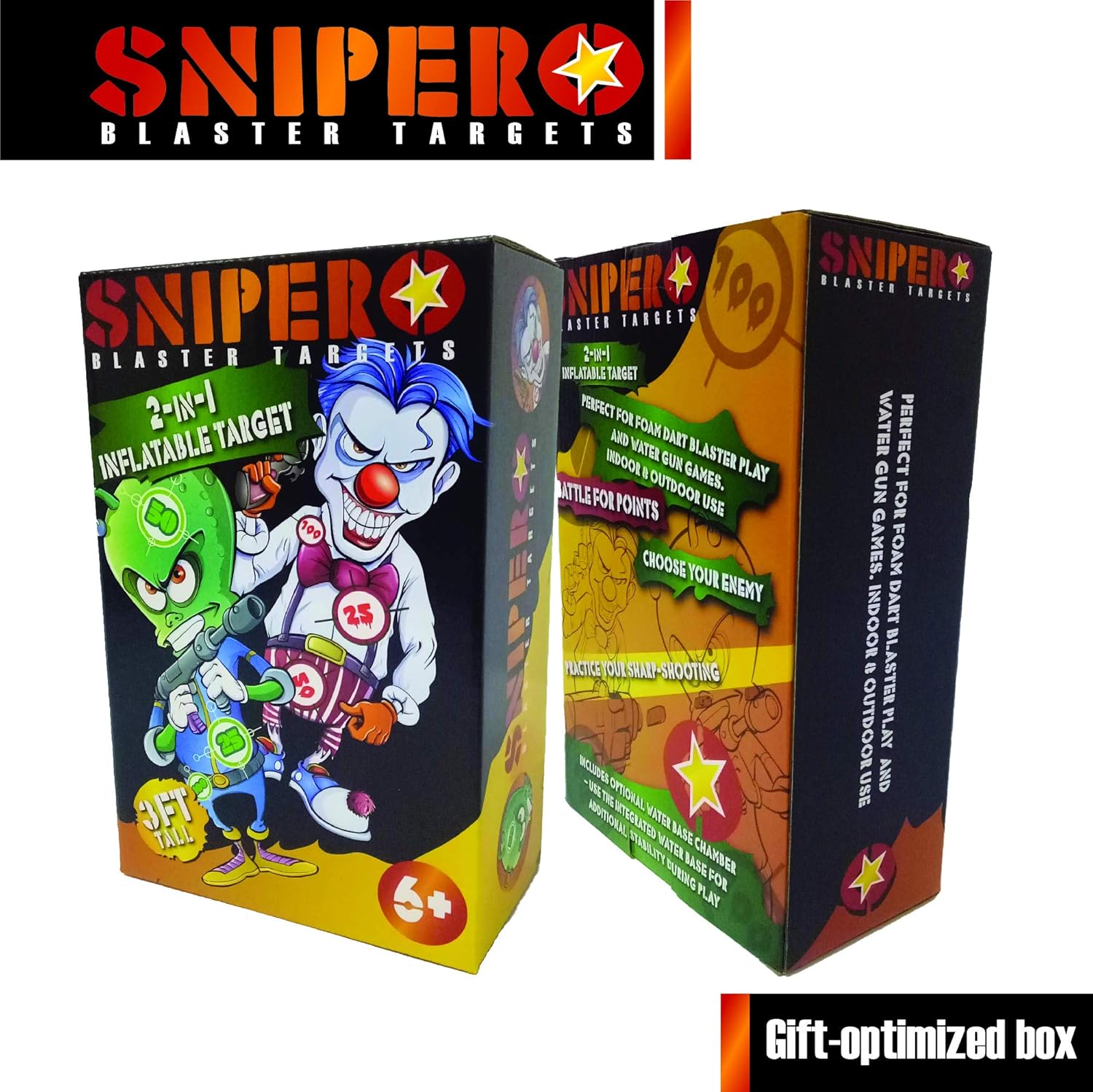 inflatable targets for nerf guns