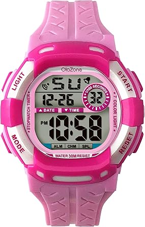 girls watch with alarm