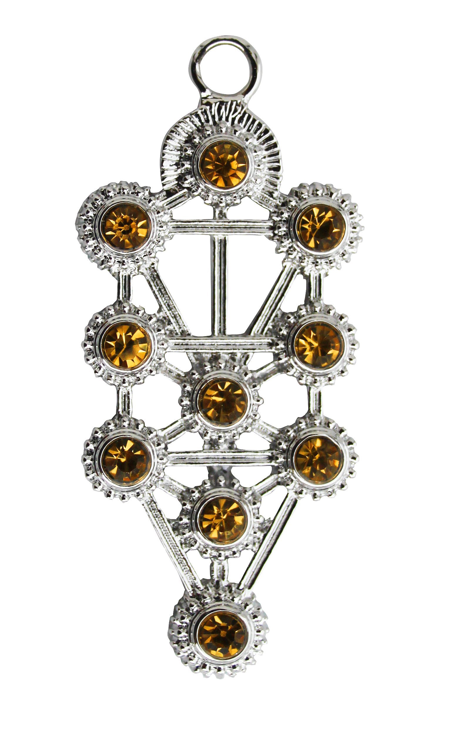 Mystic Kabbalah Tree of Life - For Spiritual Enlightenment Pendant Necklace