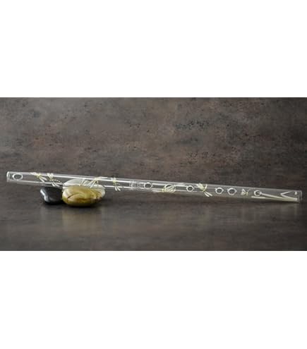 希少品】HALL クリスタル フルート D管 545mm 希少品】HALL クリスタル