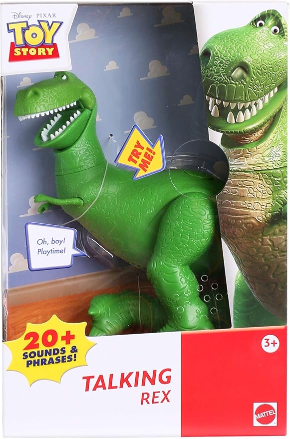 Toy Story Talking Rex Figure, 7", Figures Amazon Canada