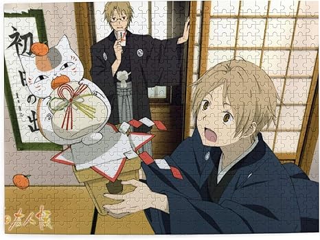 Amazon 夏目友人帳 パズル 1000ピース パズル ニャンコ先生 夏目貴志 猫 パノラマ パズル パターン 夏目グッズ 子供 大人 初心者向け おしゃれ 人気 アニメ 溢れる想い 飾り プレゼント 50 75cm ジグソーパズル ホビー