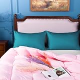 NTBAY 2 Pack 500 Thread Count Egyptian Cotton Pillowcases Slate Blue 50x75 cm view 7