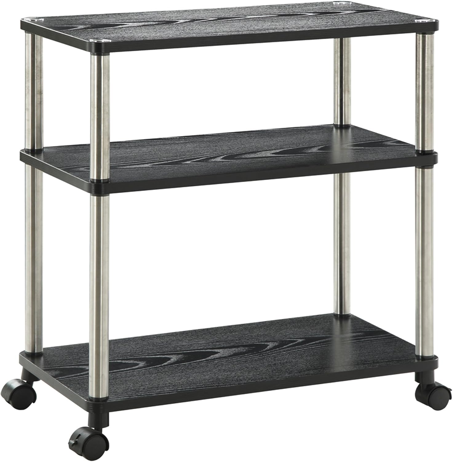 Convenience Concepts Designs2Go Office Caddy, Black: Furniture & Decor