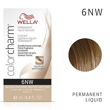 Amazon Com Wella Color Charm Liquid Haircolor 6nw Dark Natural