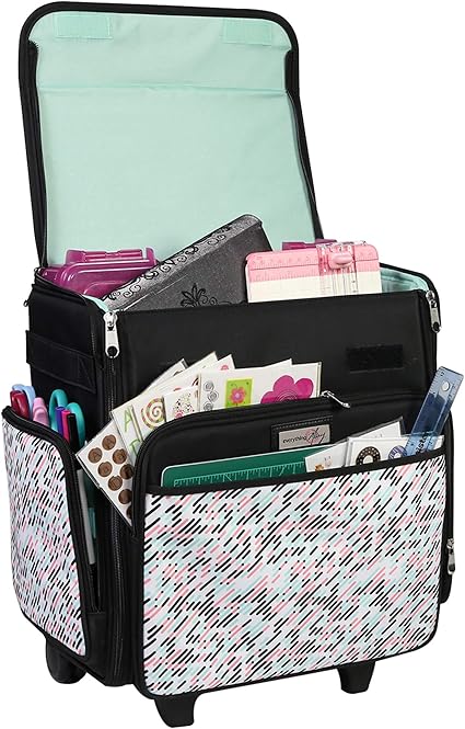 fiskars ultimate rolling organizer tote