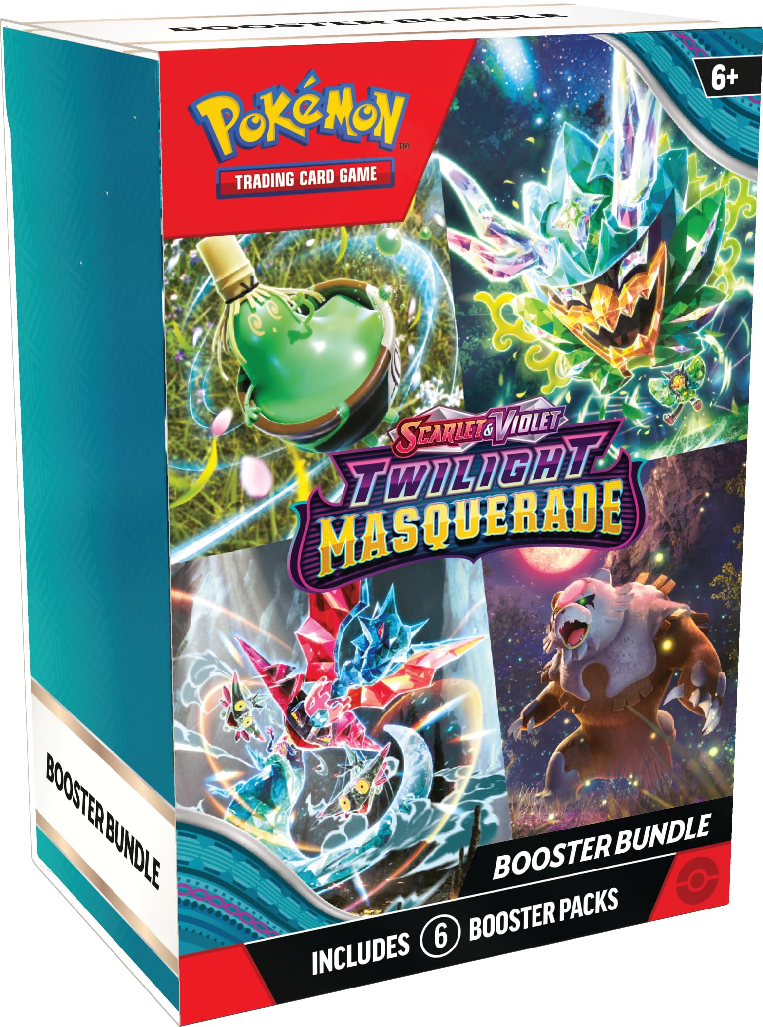Pokemon TCG: Pacchetto Booster Scarlatto E Violetto - Destino Paldiano (6 Buste)
